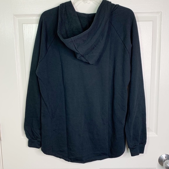 Sub_Urban Riot “Evening Wear” V-Neck Pullover Jolie Hoodie Sweatshirt Black XS - Picture 5 of 10